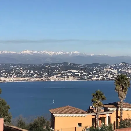 6 Personnes - Vue Baie De Cannes - Sur - Besnard 테울쉬르메르