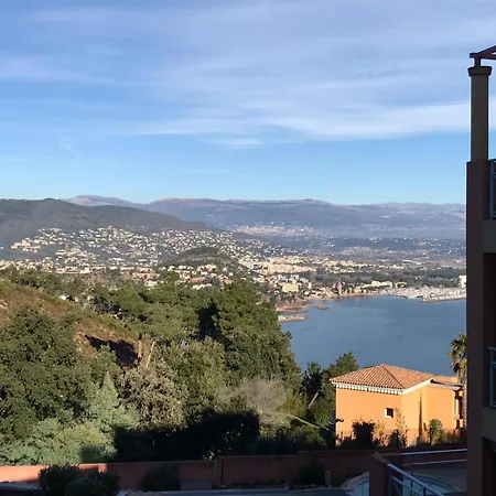 6 Personnes - Vue Baie De Cannes - Sur - Besnard 아파트 테울쉬르메르